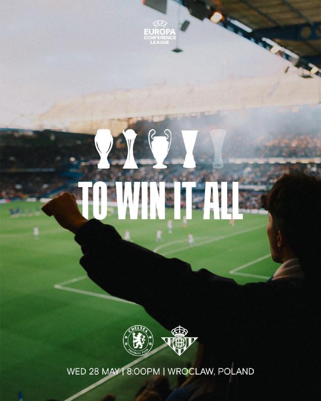 切尔西官方发布海报预热