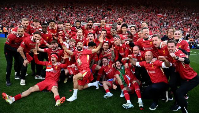 利物浦提前4轮夺冠